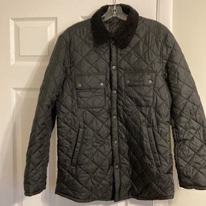 NEW Barbour Quilted Akenside Jacket - Black L